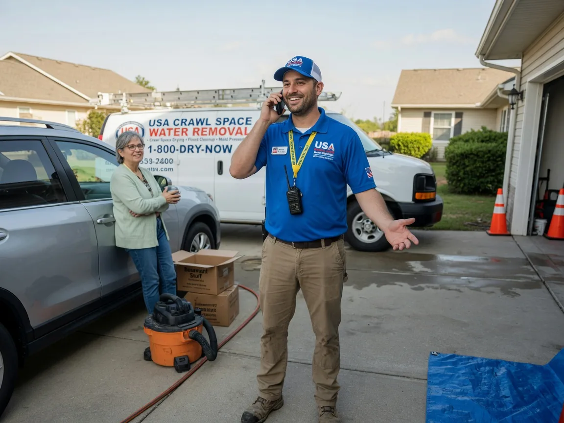 Crawl Space Water Removal Vantage, WA FAQs